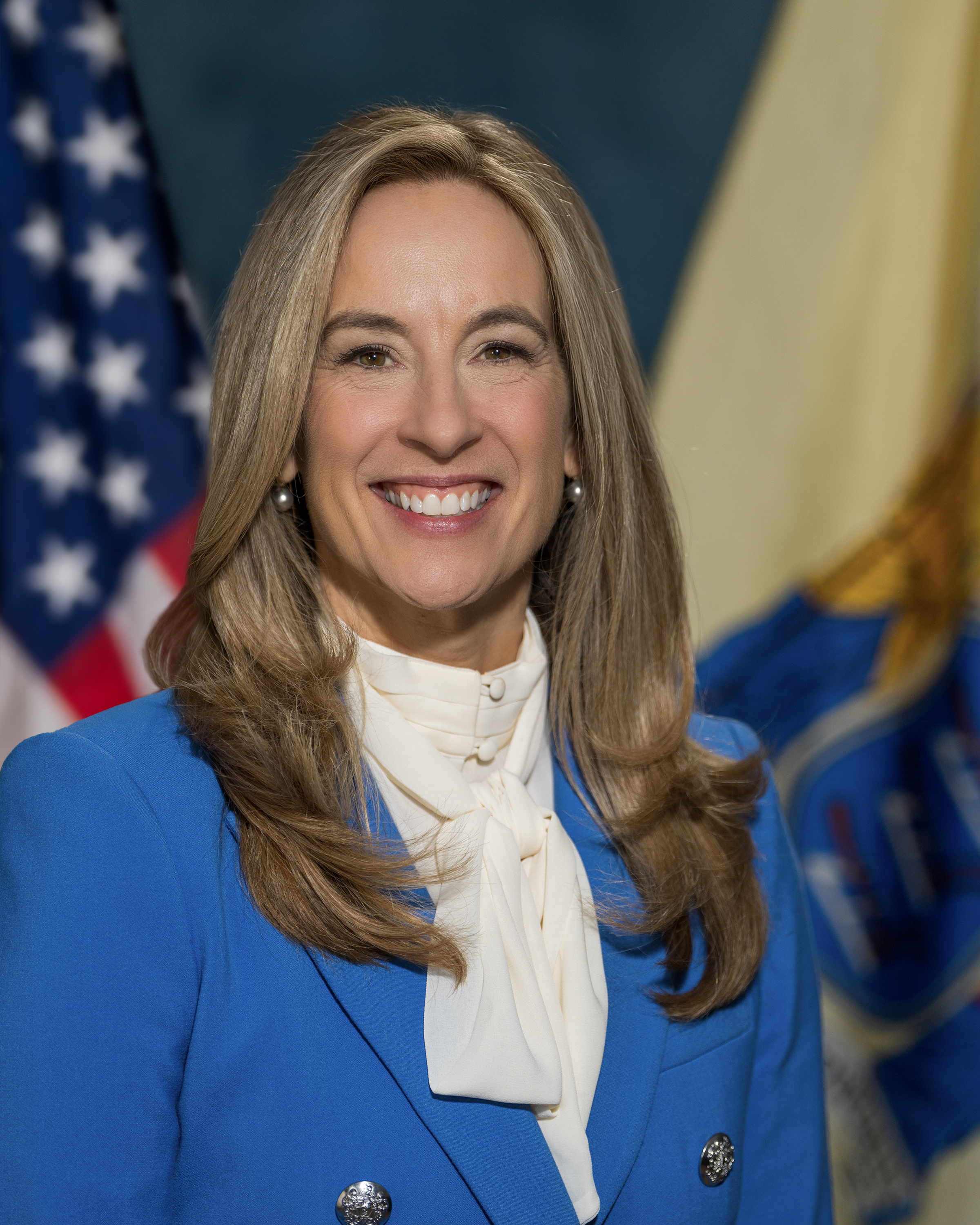 Official portrait of New Jersey Governor Mikie Sherrill
