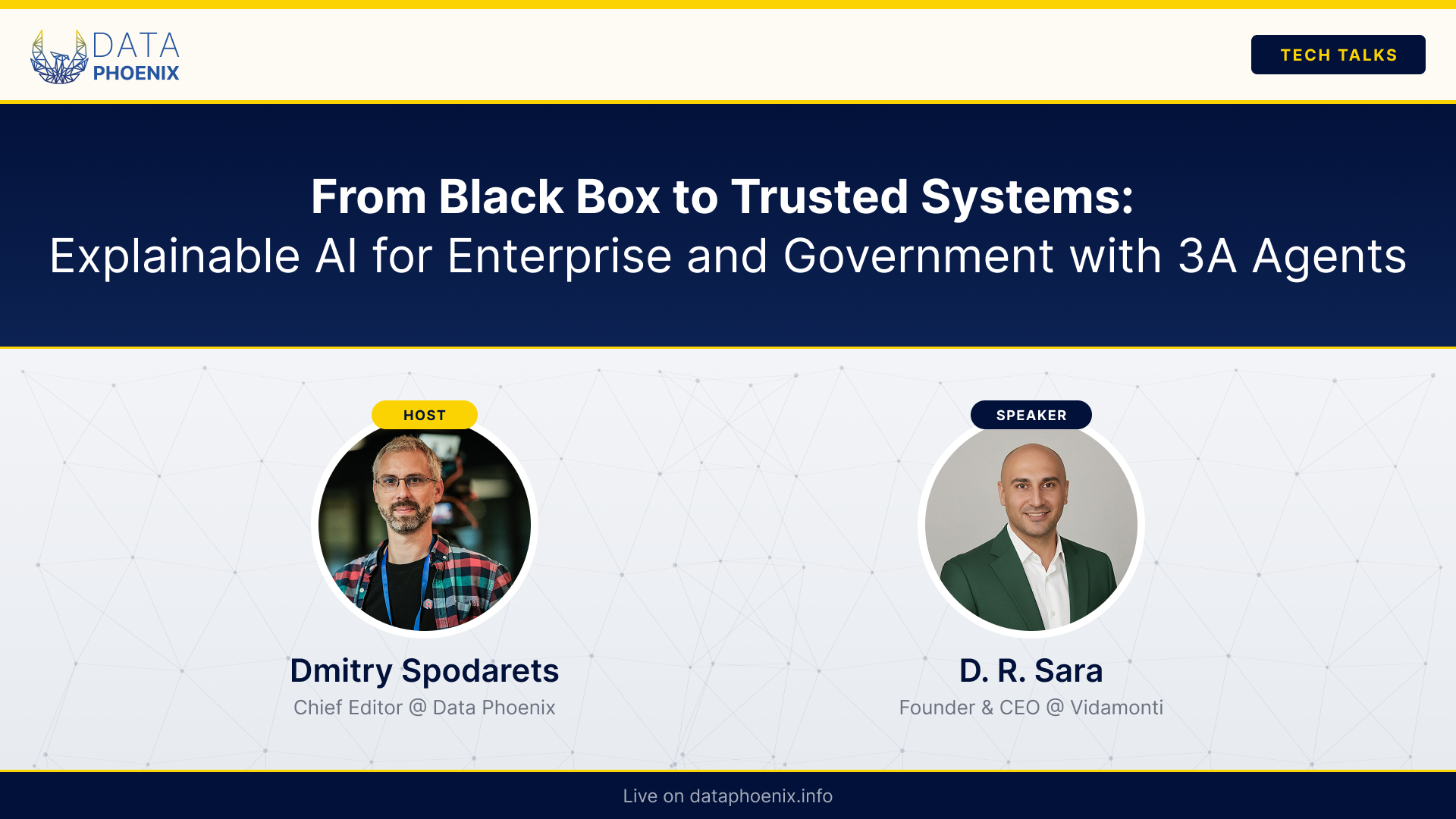 From Black Box to Trusted Systems: Explainable AI for Enterprise and Government with 3A Agents