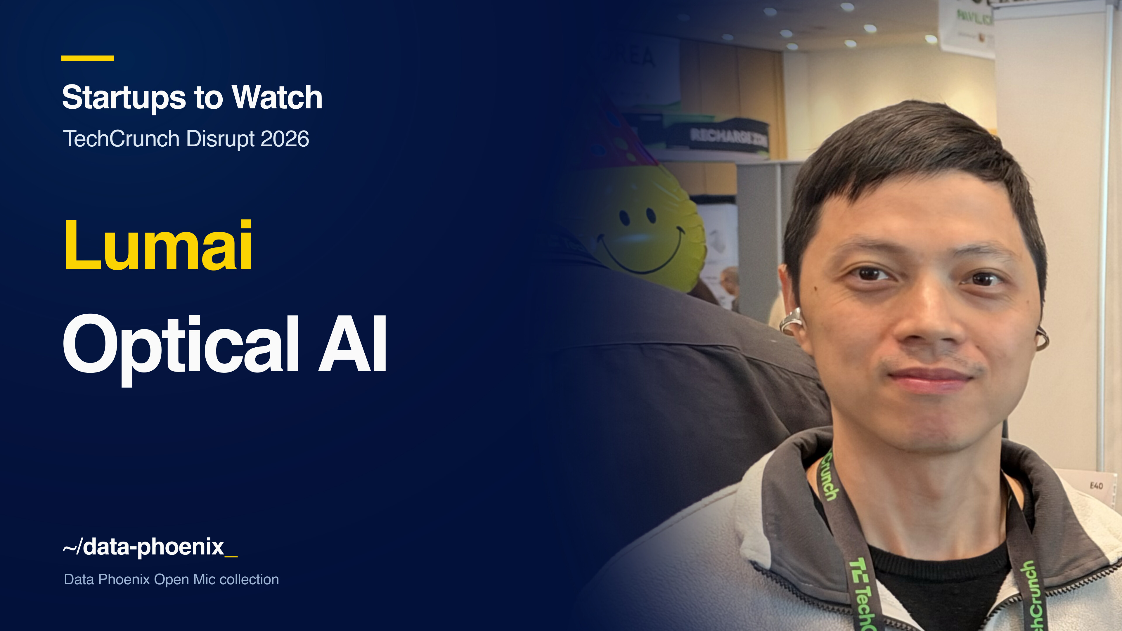TechCrunch Disrupt 2026 · Lumai