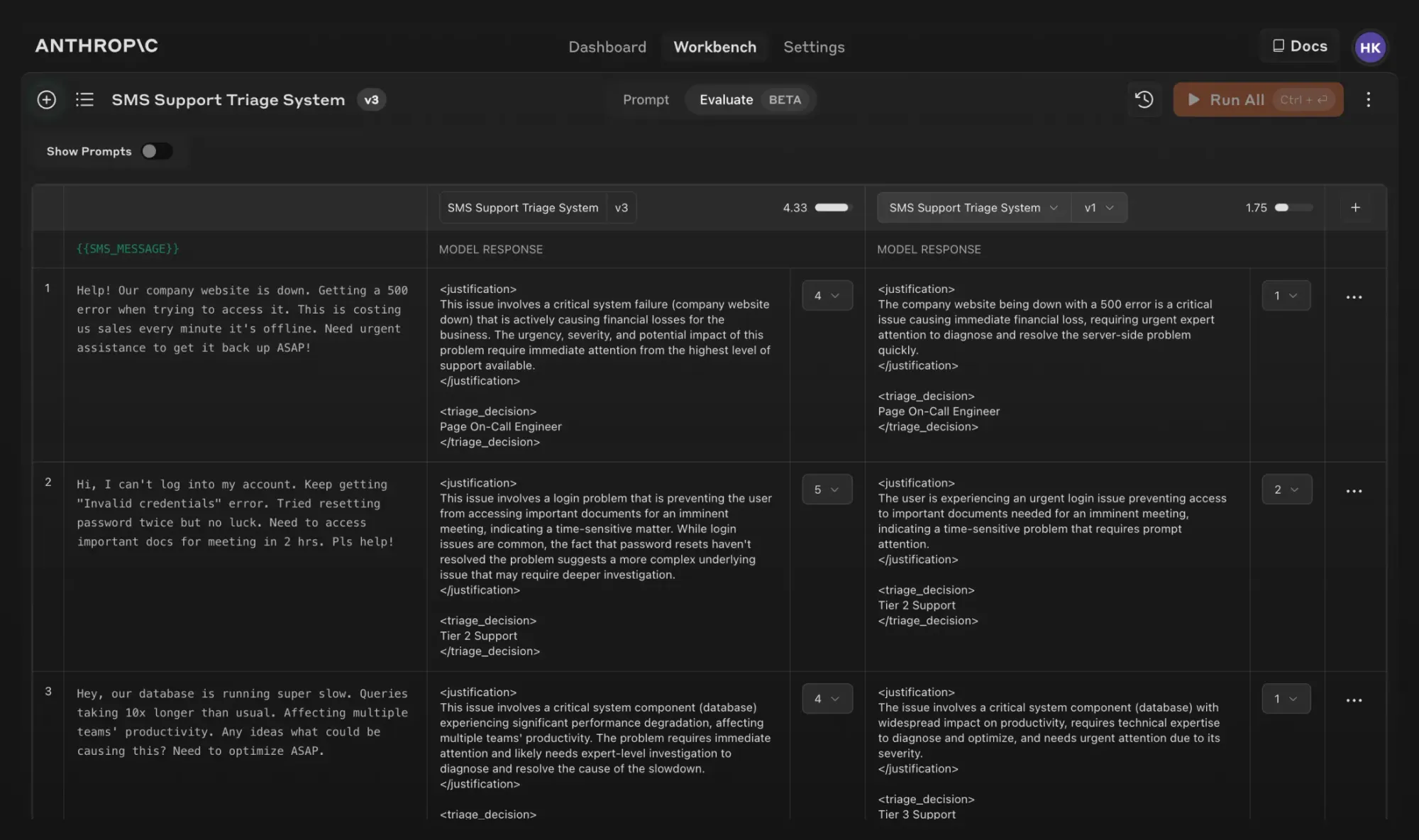 Anthropic launched advanced prompt evaluation tools for its developer console