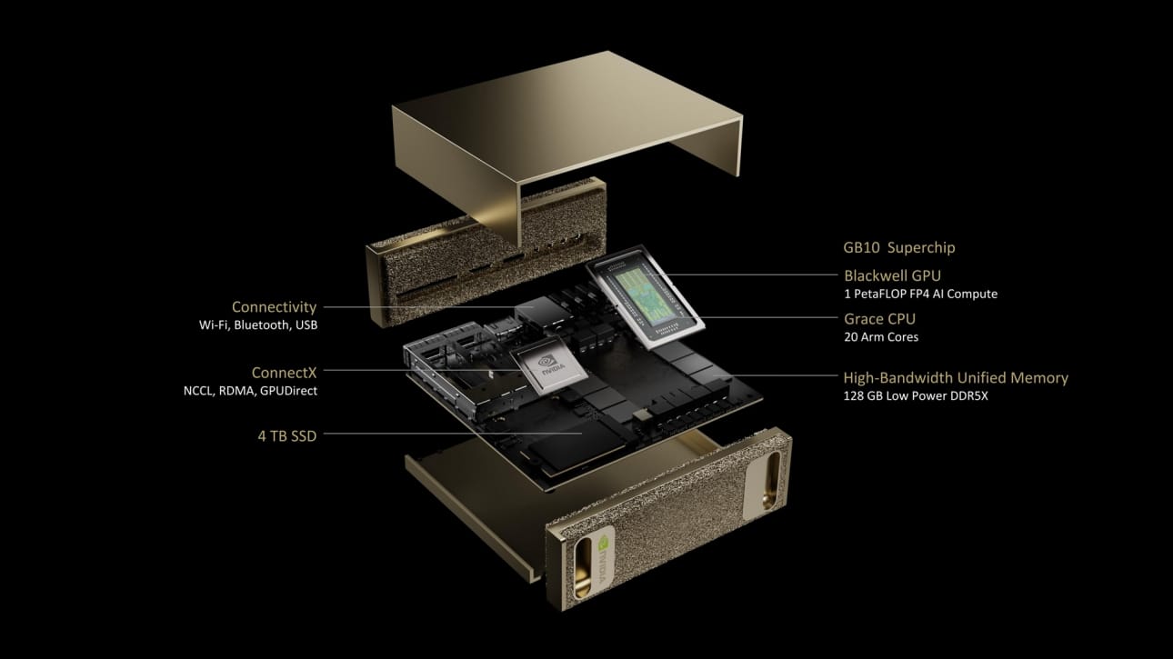 Nvidia at CES 2025: a desktop supercomputer that can run 200B parameter LLMs