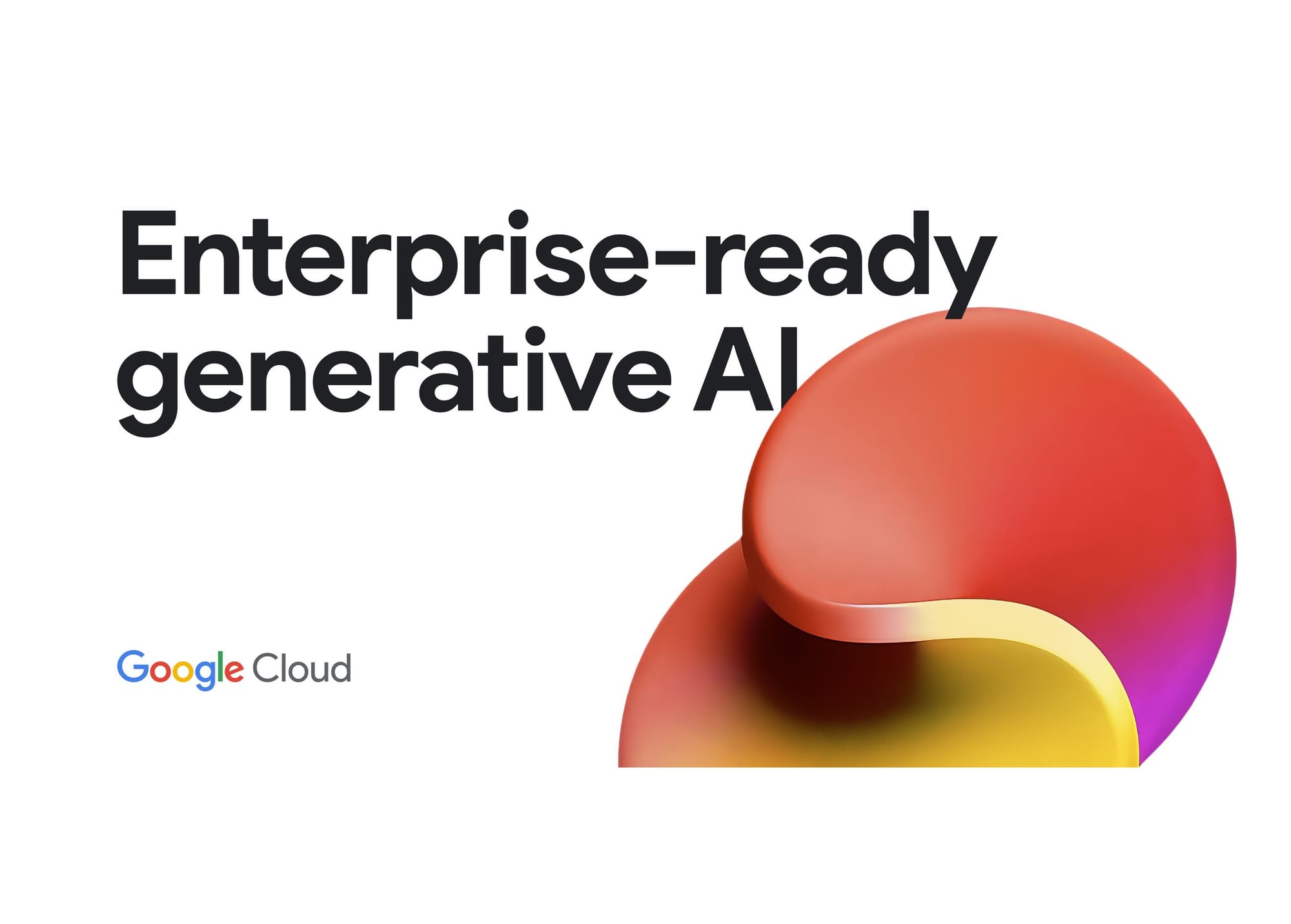 Vertex AI positions itself as an enterprise-ready generative AI solution with new models and capabilities