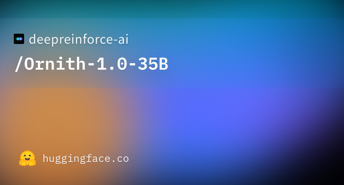 DeepReinforce releases Ornith-1.0, an open-weight coding model that writes its own RL scaffolds