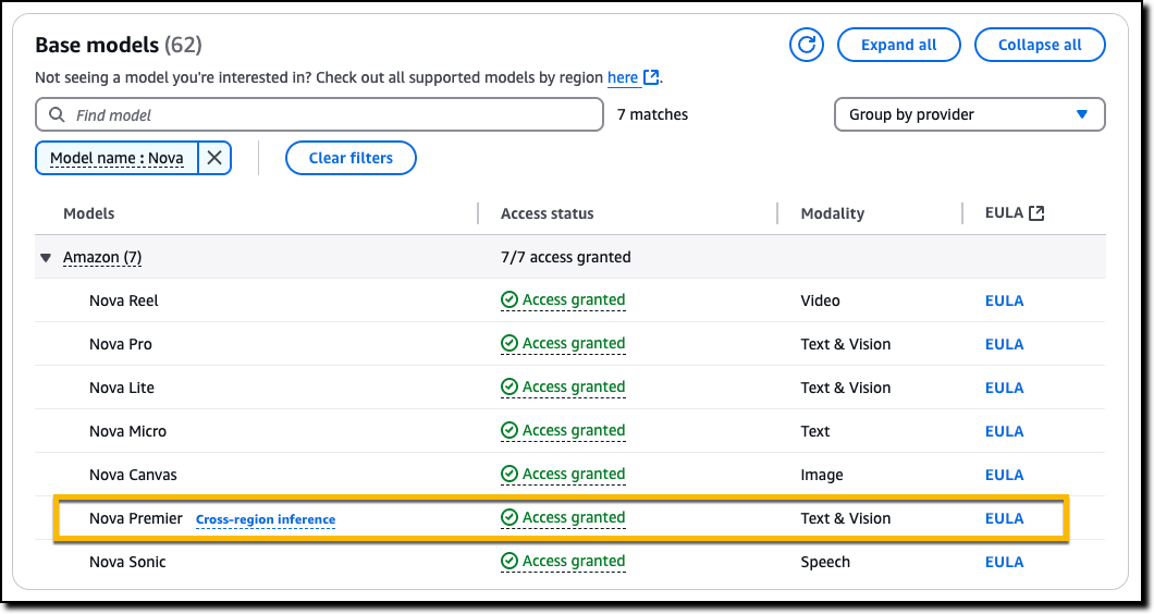 Nova Premier, Amazon's newest and most capable foundation model, is finally available