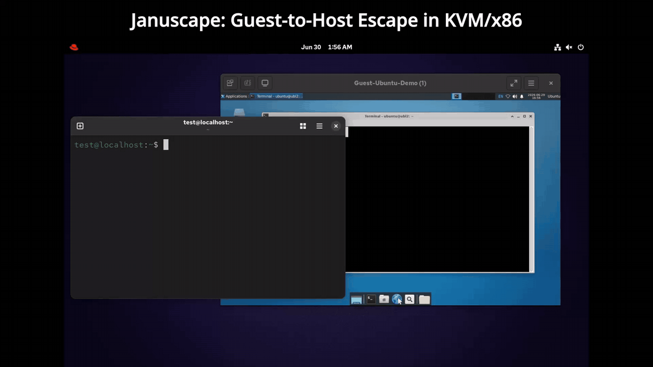 Januscape bug lets a rooted Linux KVM guest escape to the host on Intel and AMD