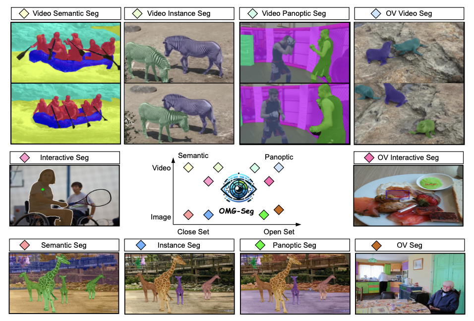 OMG-Seg: Is One Model Good Enough For All Segmentation?