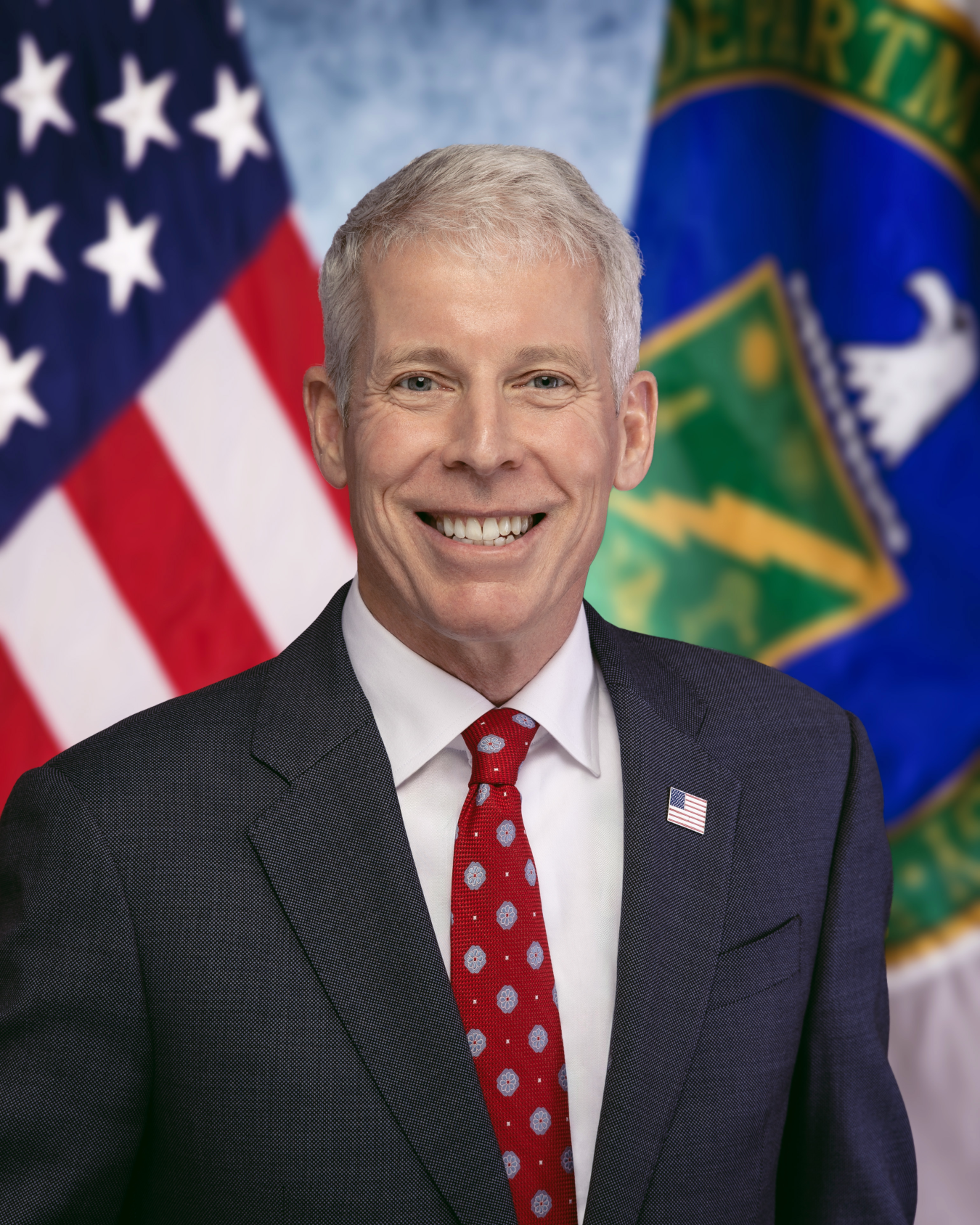 Official portrait of U.S. Energy Secretary Chris Wright, quoted in the DOE's PJM grid order