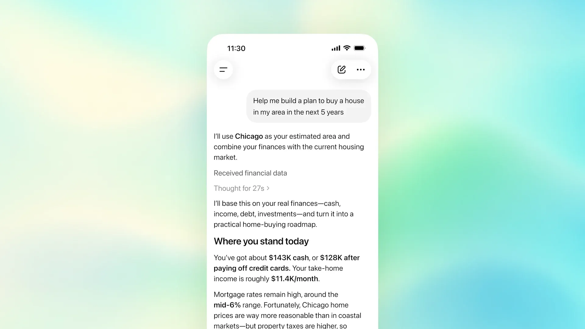 OpenAI launches personal finance tools in ChatGPT for Pro users