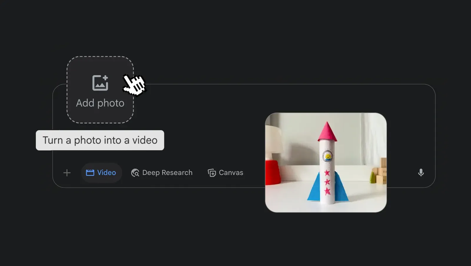 Google now offers a photo-to-video feature for Veo 3 through the Gemini app