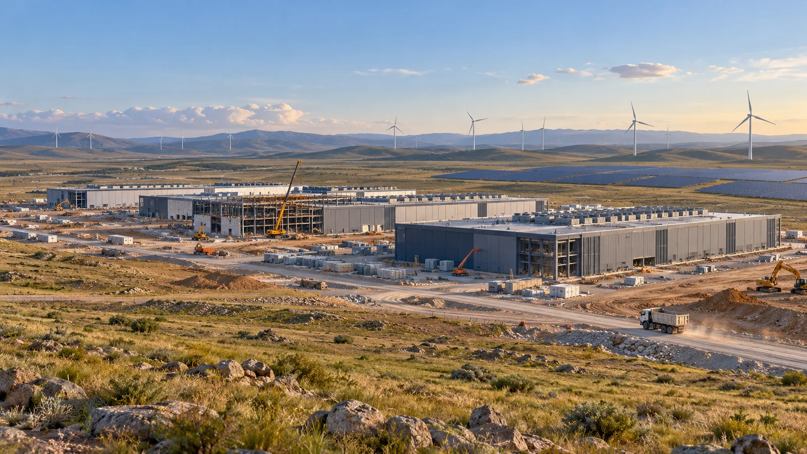 Envision sets 2028 target for 3 GW Inner Mongolia data-center campus