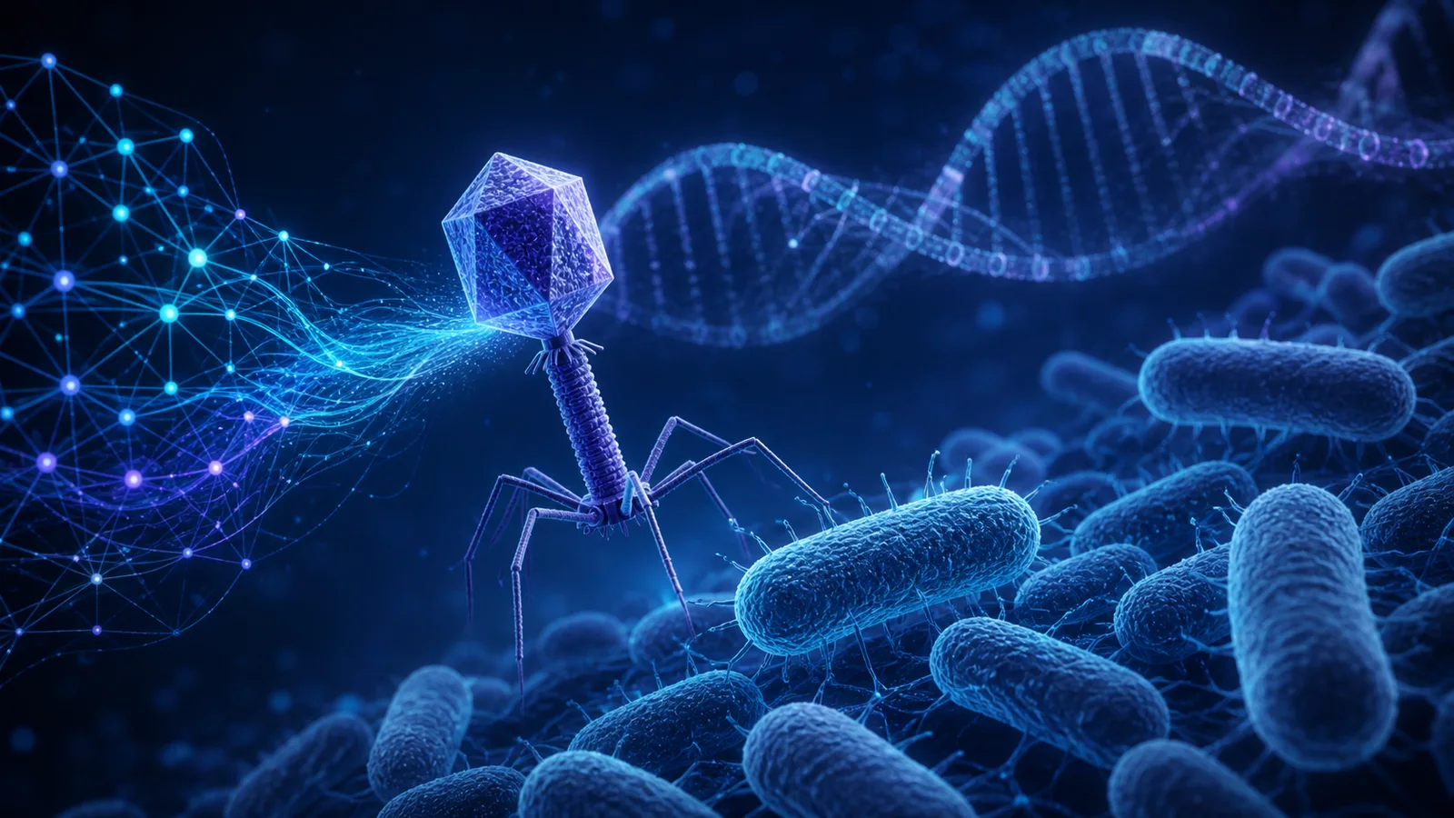 AI genome model designs 16 viable bacteriophages that kill drug-resistant E. coli