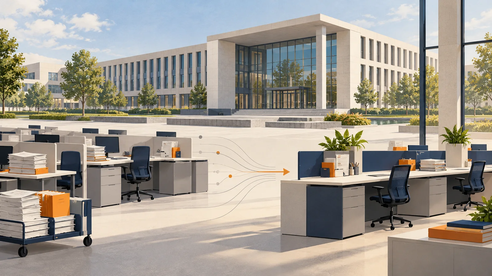 Dutch government estimates 25,000 fewer civil-service roles under efficiency plan