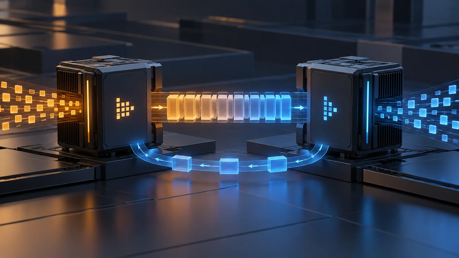 AWS maps two vLLM KV-transfer paths to separate latency bottlenecks