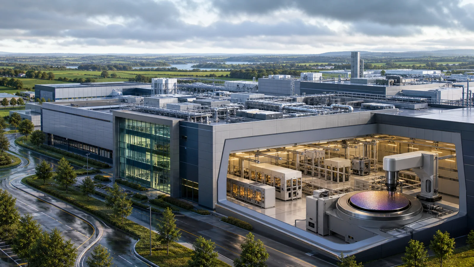 Intel to invest 5 billion euro upgrading its Leixlip, Ireland chip fab