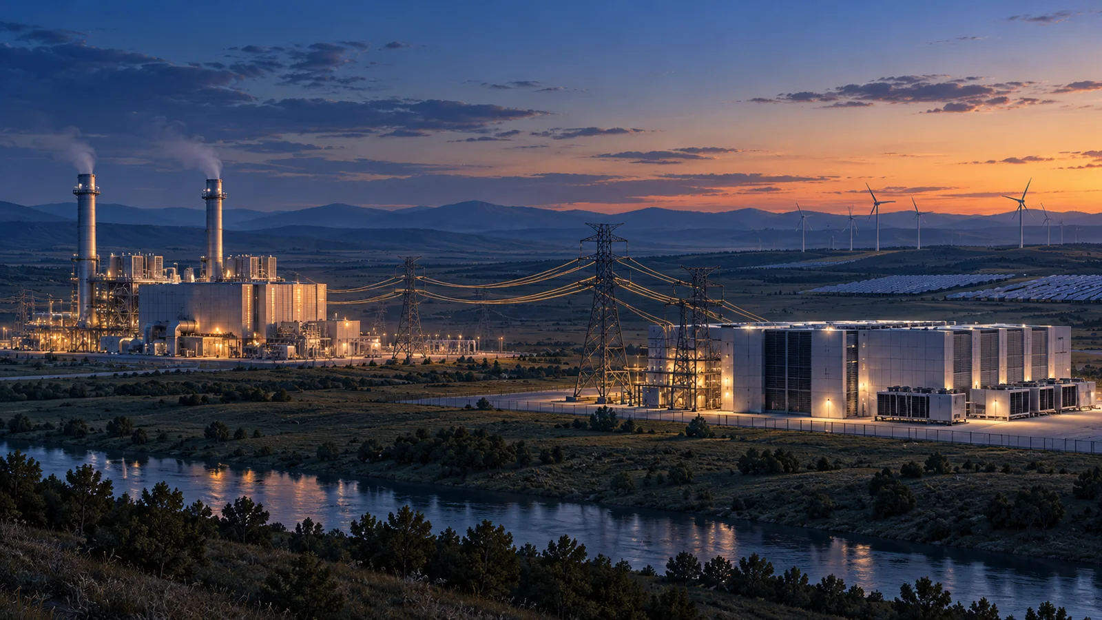 US power pipeline shifts toward gas as data-center demand rises
